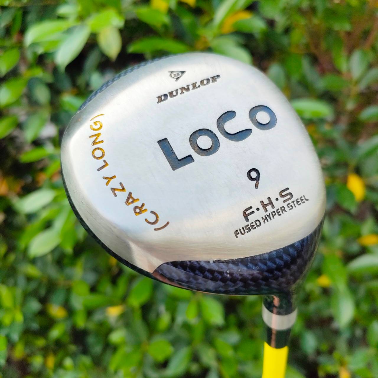 FW9 DUNLOP LOCO F.H.S ก้าน HARRISON FLEX R หัว เคฟล่า สีสวยมาก