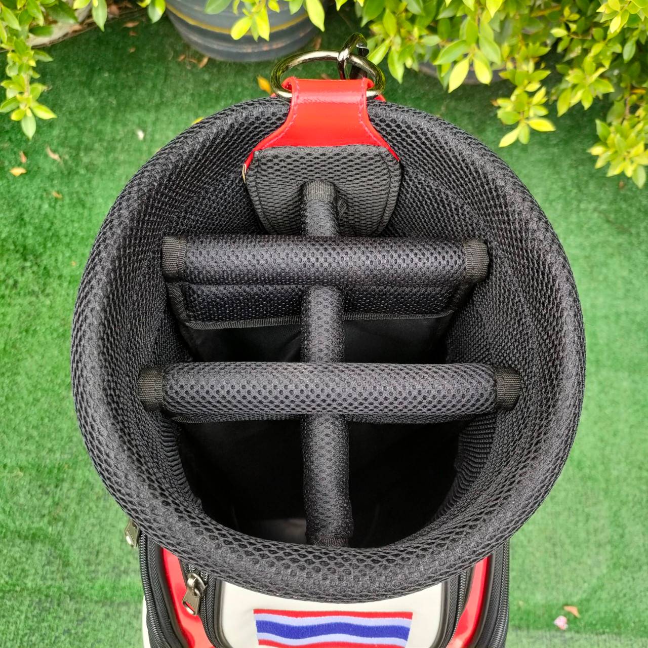 ถุงกอล์ฟเด็ก U.S.KIDS GOLF TOUR SERIES - สีแดง02 ขนาดไชส์ของถุง ปากถุง 7.5 นิ้ว ความสูงของถุงกอล์ฟ 28 นิ้ว มือหนึ่ง ของแท้ BY NakaraLuxurious