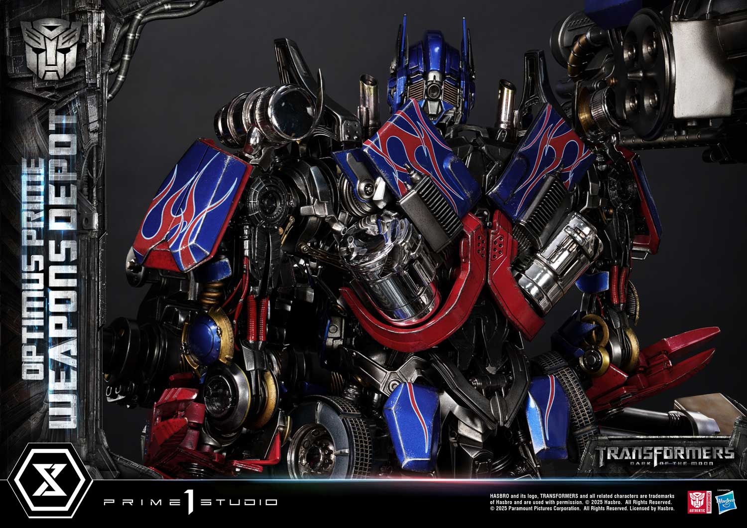 [สั่งจอง] Prime 1 Studio MMTFM-38: Optimus Prime Weapons Depot (Transformers: Dark of the Moon)