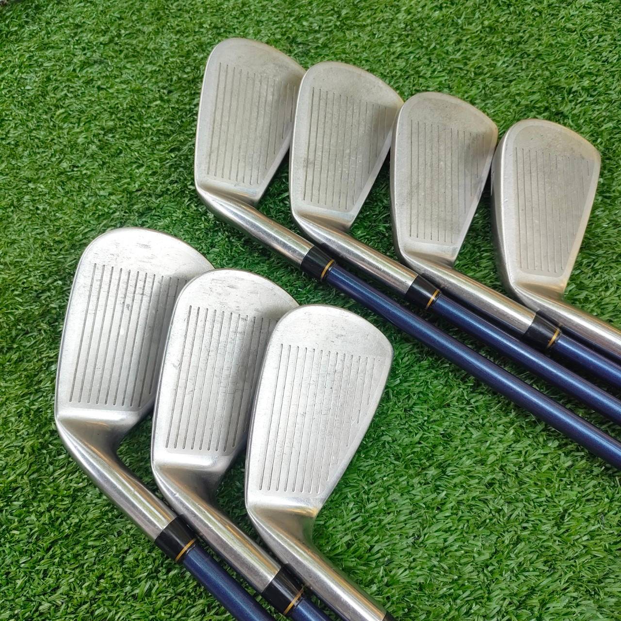 ชุดเหล็ก MARUMAN SF-1 มีเหล็ก 4 - 9 เเละ PW ก้าน GENESIS 60 EJ FLEX R ตีไกลที่สุดในโลก การันตีโดย Guinness World Records ไม้กอล์ฟพรีเมี่ยมมือสอง ของแท้ By NakaraLuxurious