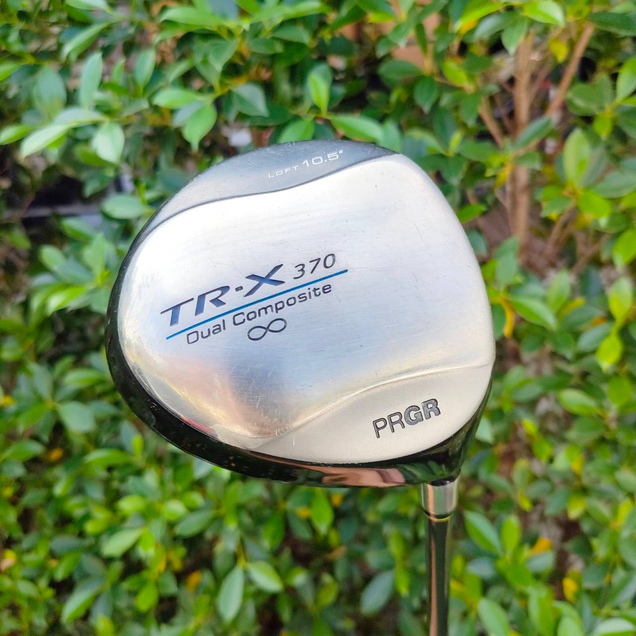 DRIVER PRGR TR-X 370 DUAL COMPOSITE องศา 10.5 ก้าน 050TR-X M-48 กระดองเคฟล่า เด้งทั้งชิ้น CG ต่ำ ตีง่าย ตีไกล MADE IN JAPAN