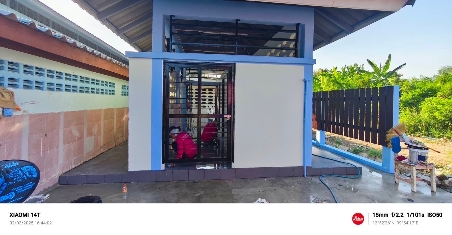 งานสร้างห้องน้ำ รร.วัดหนองเสือ อ.บ้านโป่งจ.ราชบุรี