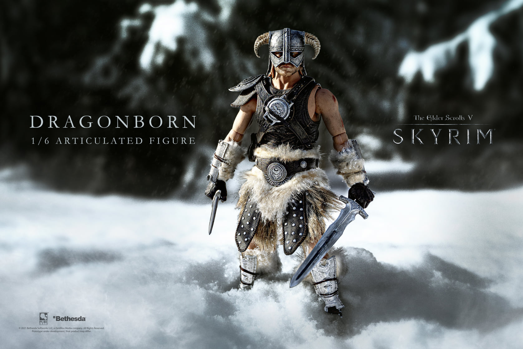 [สั่งจอง]PureArts 1/6 Articulated Figure : Skyrim’s Dragonborn