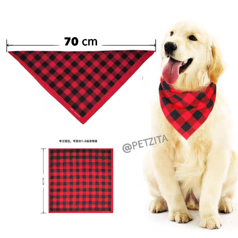 🇹🇭พร้อมส่ง🇹🇭💥 ผ้าพันคอ สุดเท่ห์ for สัตว์เลี้ยง ผ้าพันคอสุนัข แมว หมา หมาใหญ่