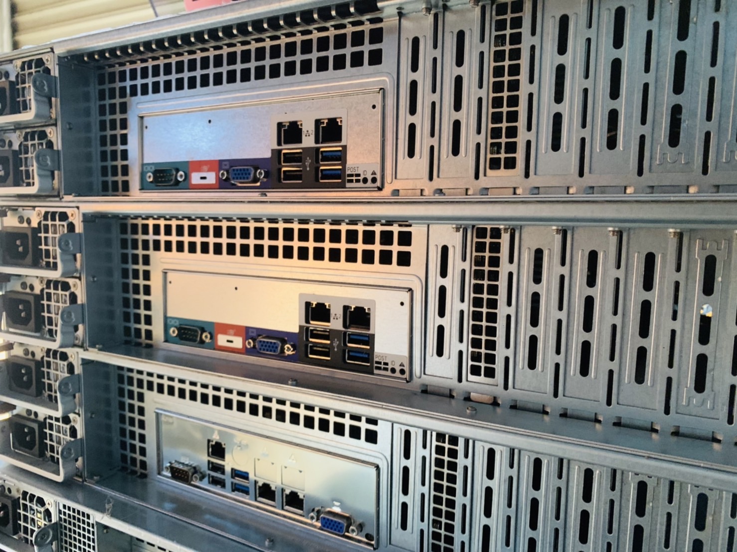 Supermicro SuperServer 2U คอม สินค้ามีประกัน CPU E3-1231v3 Ram 8 GB HDD 500 GB Power x2