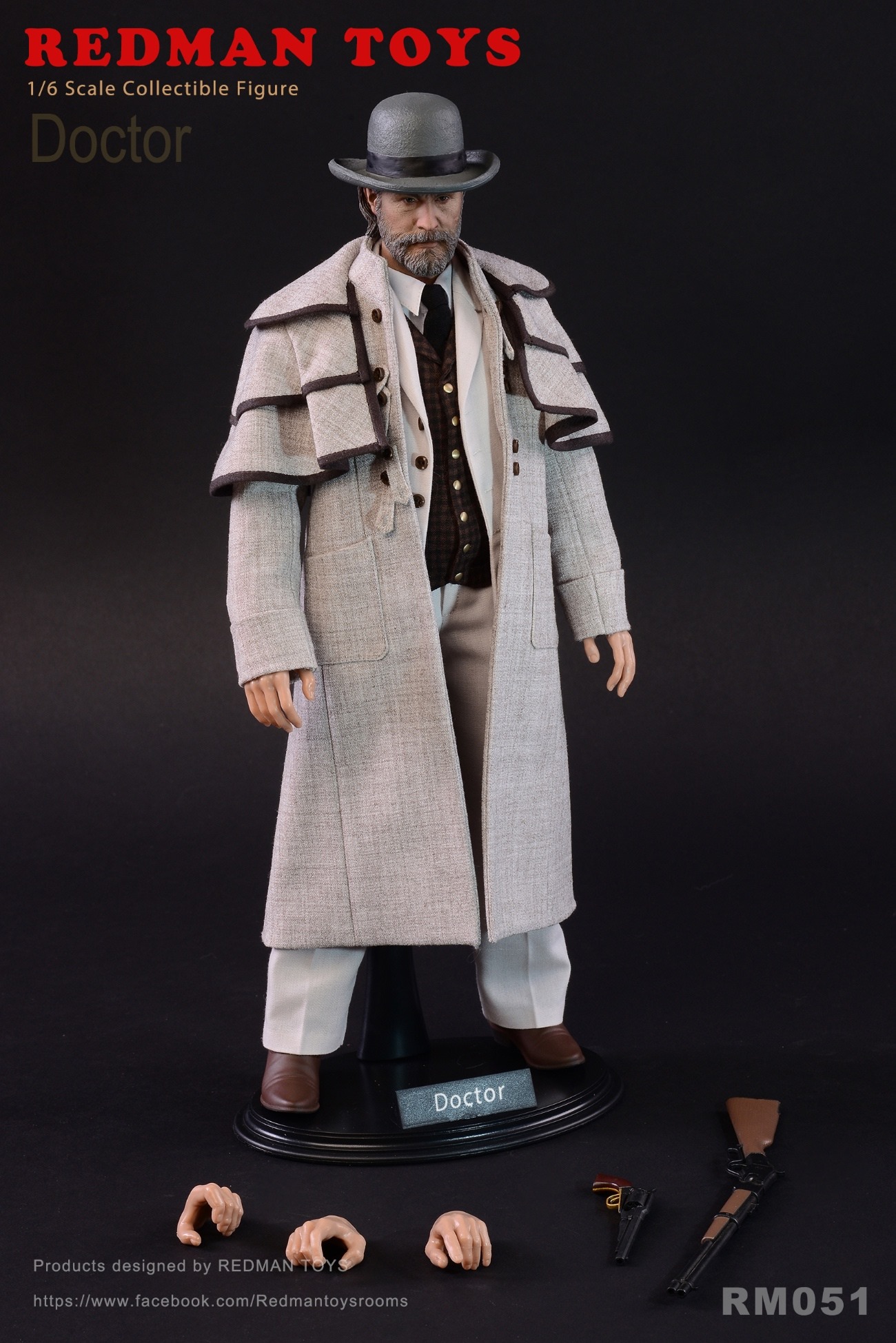 [สั่งจอง]REDMAN TOYS RM051 1/6 : Django Doctor