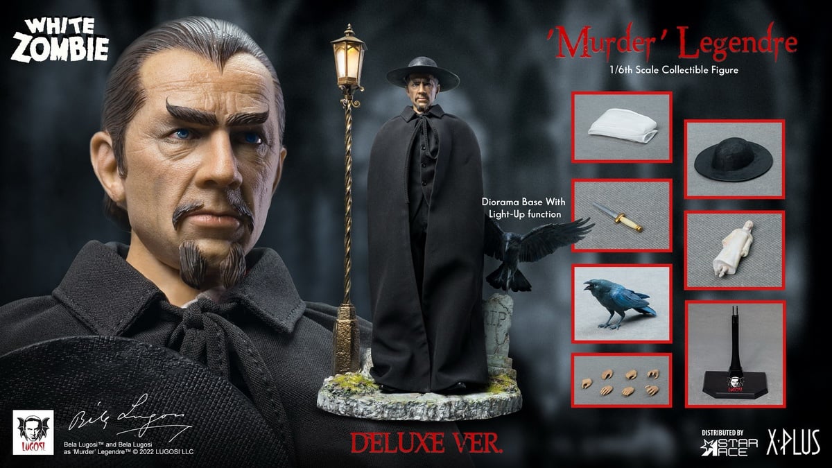[สั่งจอง]Star Ace Toys 1/6 : "White Zombie" - Murder Legendre (Bela Lugosi)