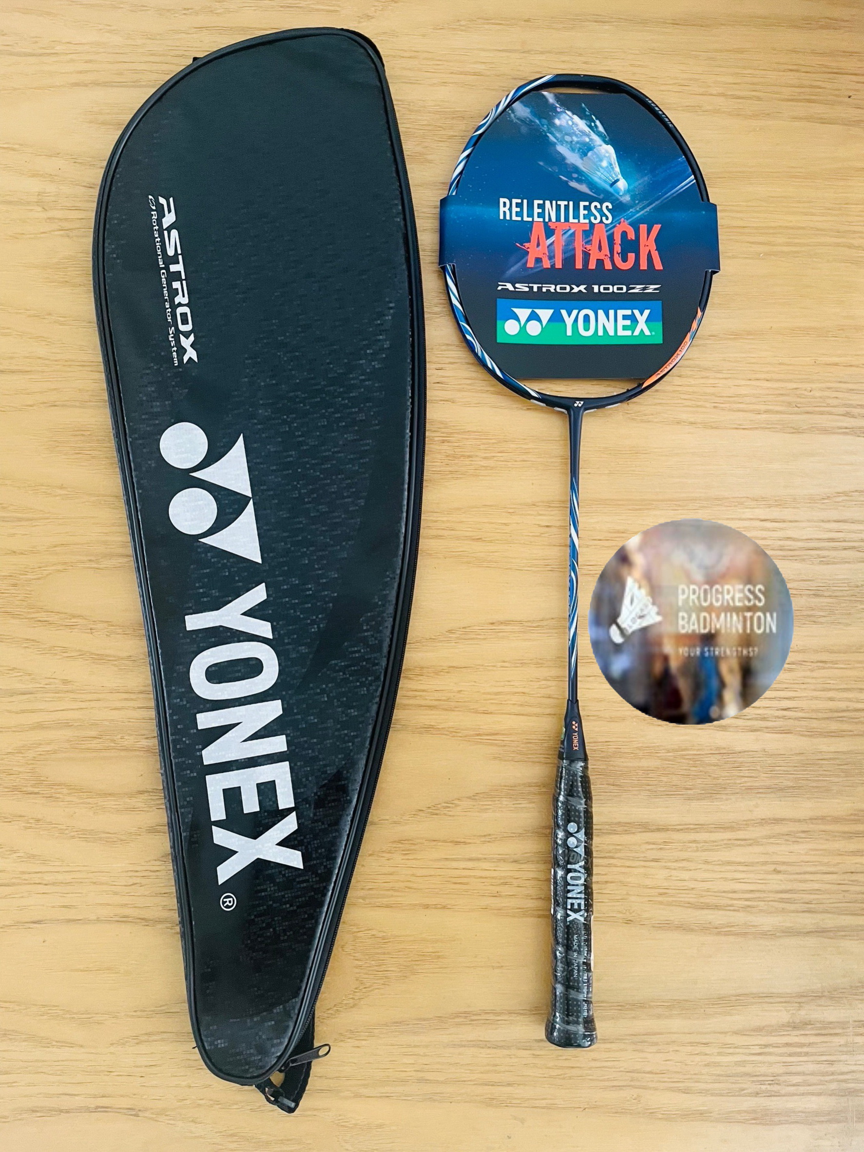 ไม้แบดใหม่ Yonex Astrox 100ZZ (Dark Navy, น้ำเงิน)