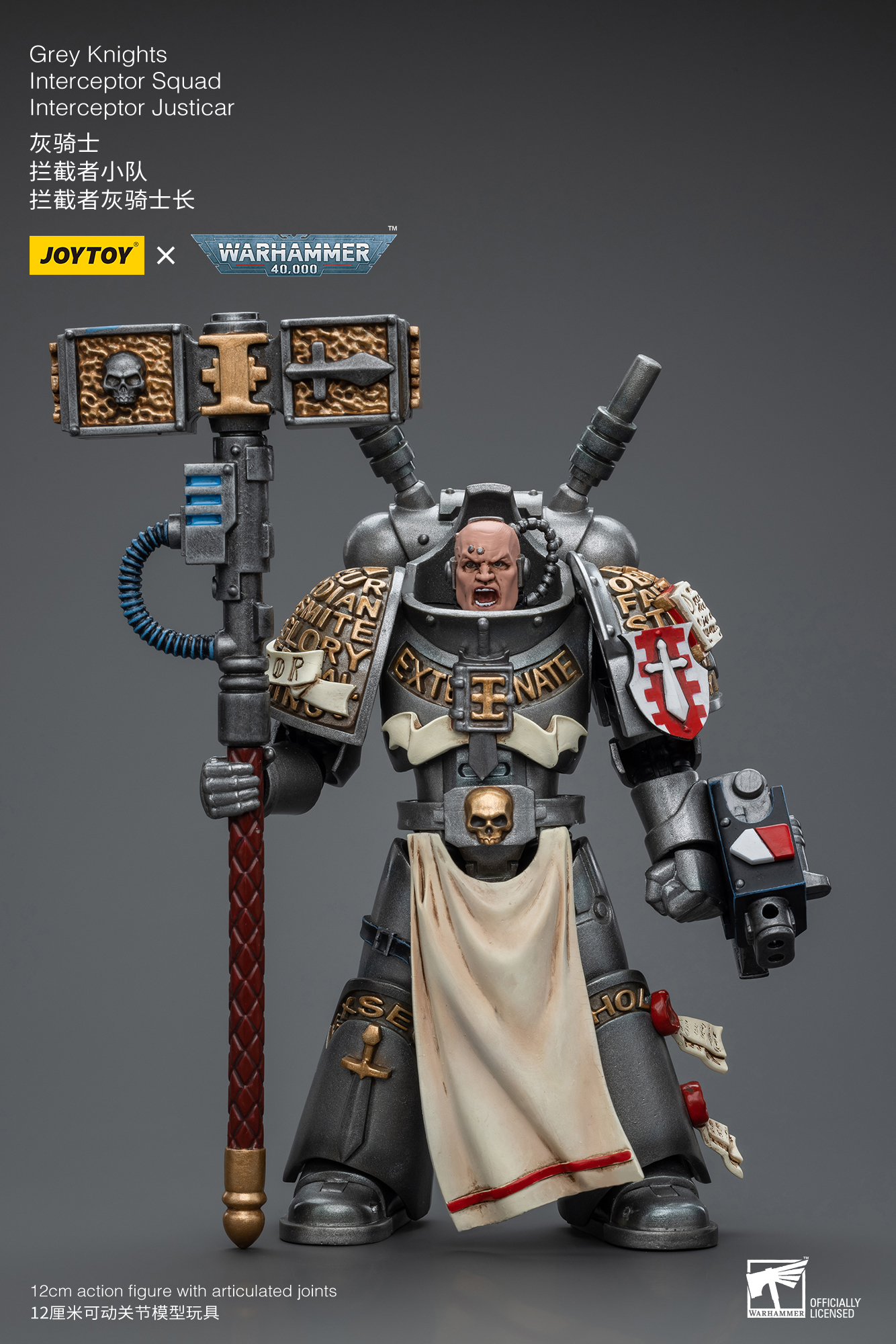 [สั่งจอง] JOYTOY Warhammer 40K 1/18 : Grey Knights