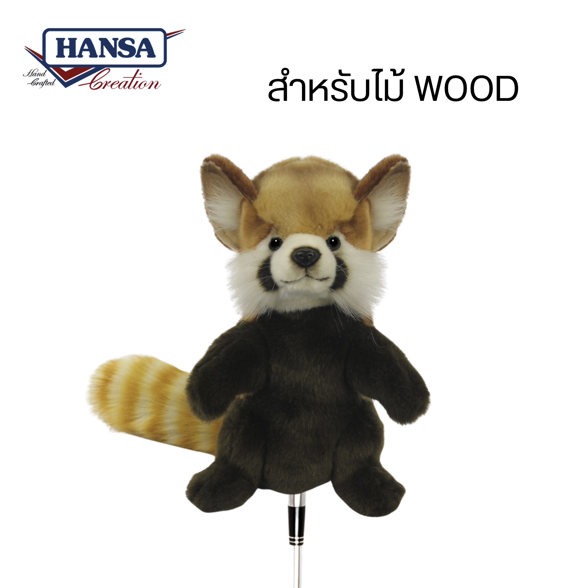8181 Red Panda Golf Cover (Wood) 33cm.L