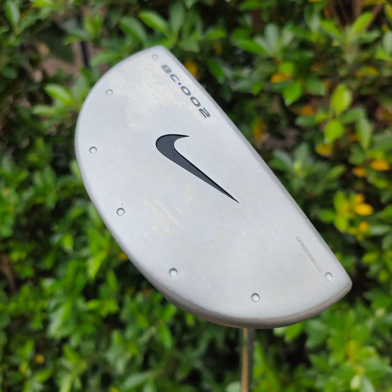 PUTTER NIKE BC.002 ความยาว 33 นิ้ว น้ำหนักดีมาก หน้าไม้พัตต์เป็นแบบพิเศษ เกาะไลน์มาก วัสดุพรีเมี่ยมมาก