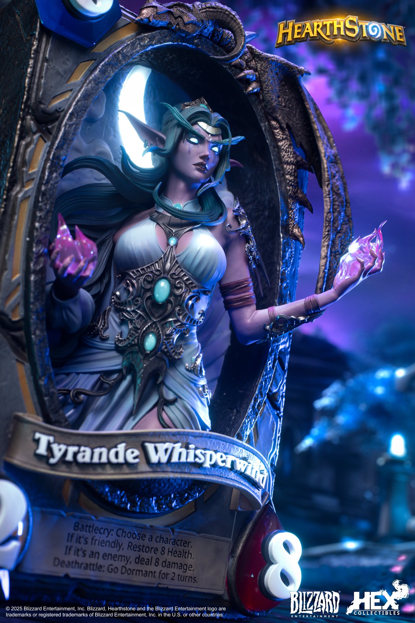 [สั่งจอง]HEX : Tyrande Whisperwind Art Statue (Hearthstone)