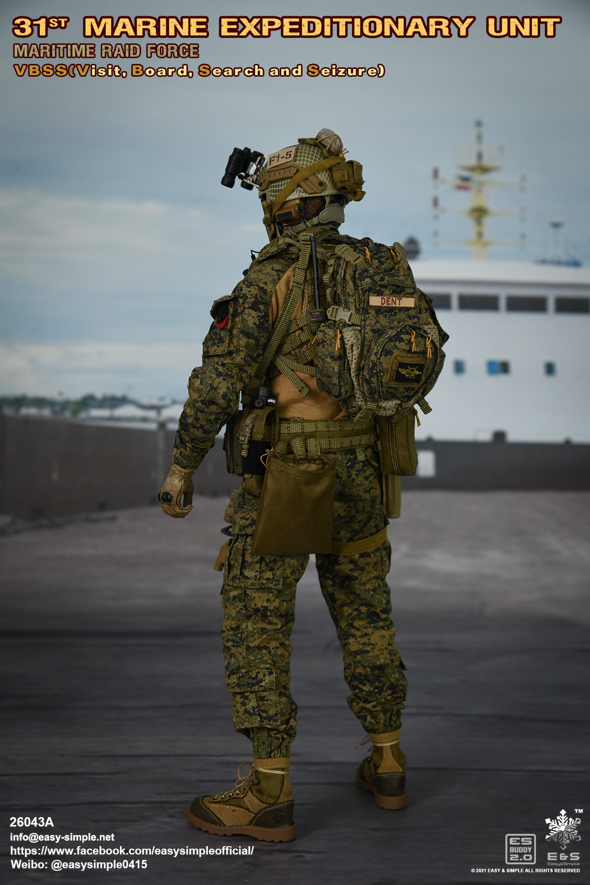 [สั่งจอง] Easy&Simple 26043A 1/6 : 31st MEU MRF VBSS