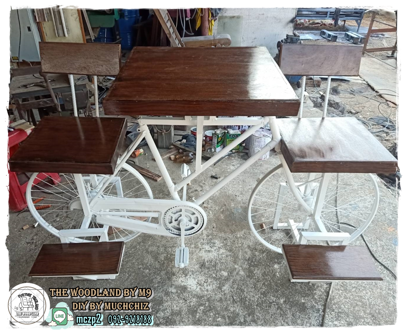 #BICYCLE Design#เฟอร์นิเจอร์จักรยานวินเทจ #เฟอร์นิเจอร์ตกแต่งร้านกาแฟ