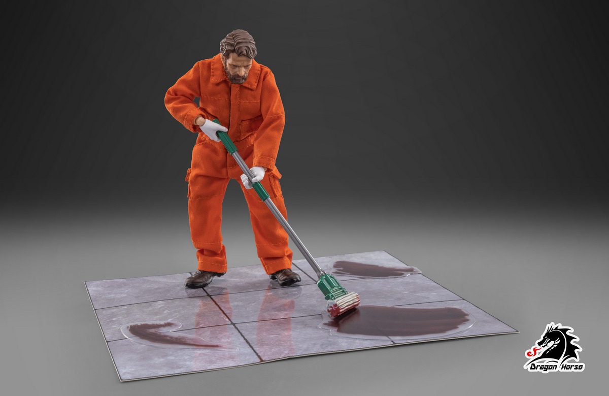 [สั่งจอง]DRAGON HORSE DH-S003 1/12 ： SCP FOUNDATION SERIES CLASS-D PERSONNEL (SCP-181 "LUCKY")