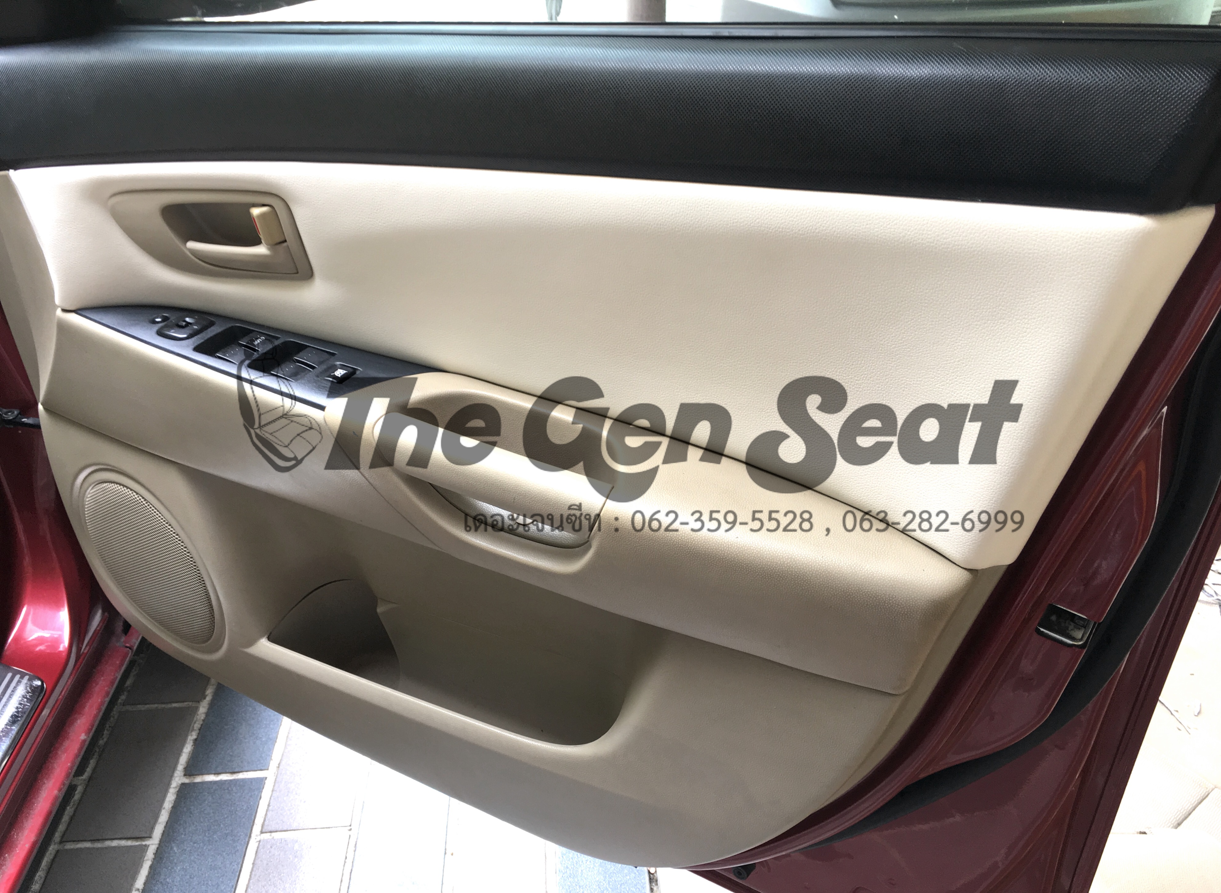 เบาะหนังมาสด้า3 โฉมปี 2005-2013