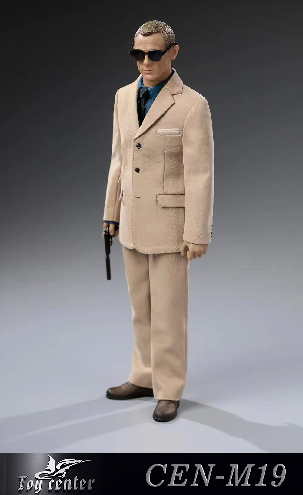 [สั่งจอง]Toy center CEN-M19 1/6 : male agents 007 suit khaki style