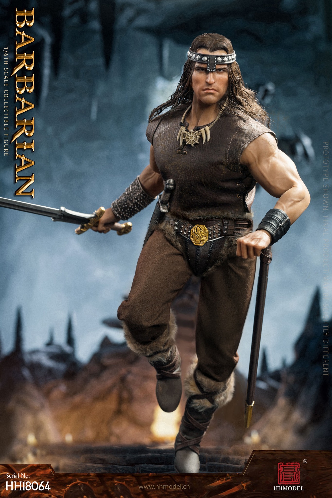[สั่งจอง]HHMODEL & HAOYUTOYS HH18064 1/6 : Imperial Legion - Barbarian
