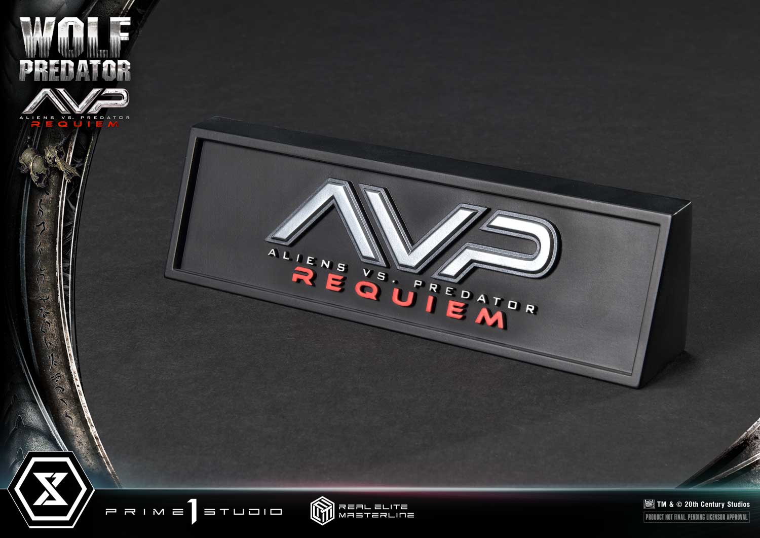 [สั่งจอง]Prime 1 Studio : Wolf Predator (Aliens vs. Predator: Requiem)