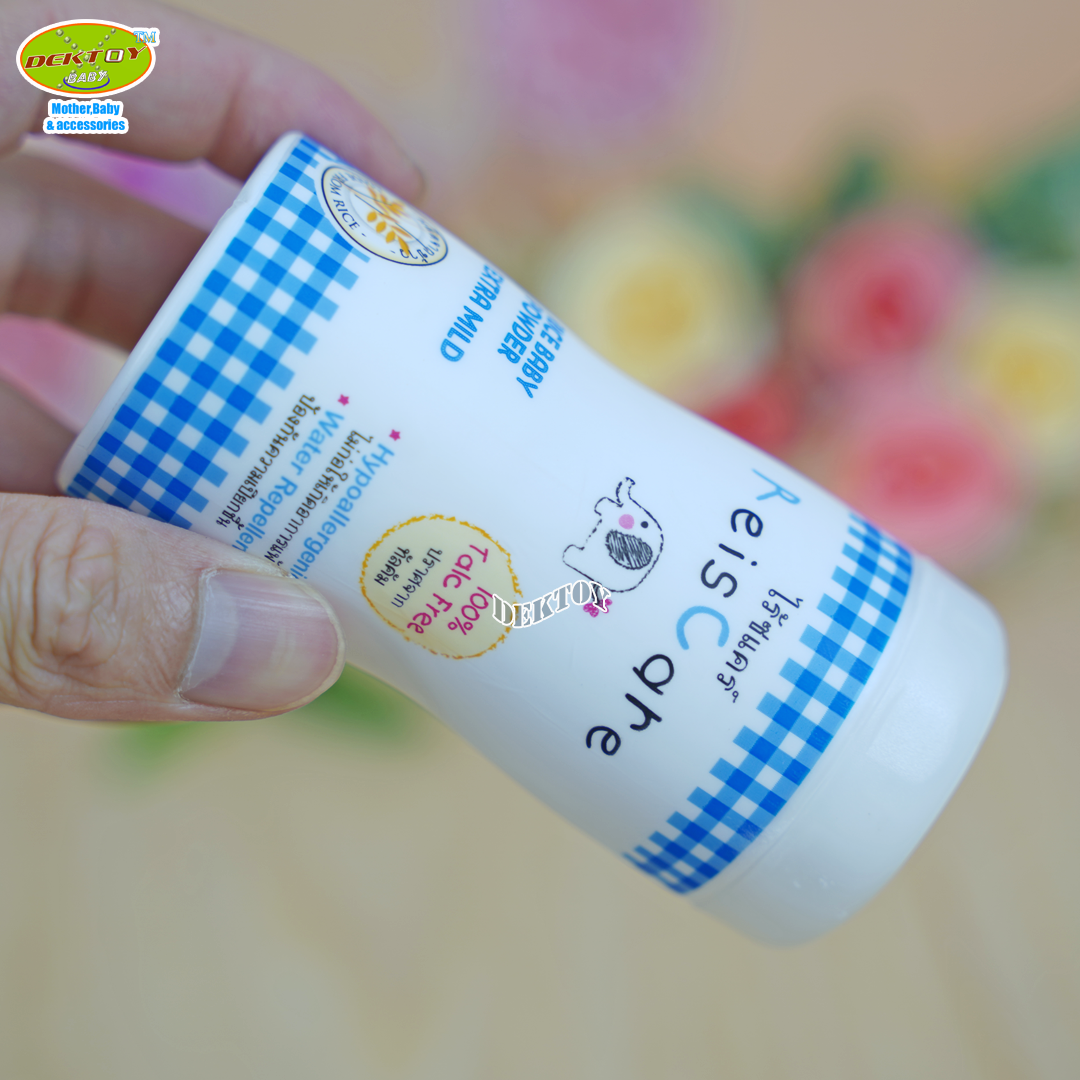 Reis care ไร้ซแคร์ แป้งเด็กเอ็กซ์ตร้ามายด์ ฟ้า 40กรัม