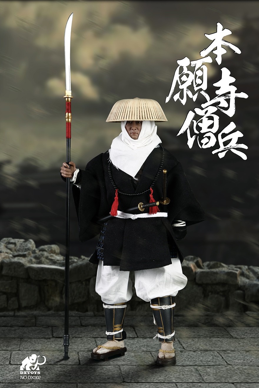 [สั่งจอง] DXTOYS 1/6 DX001/DX002 Japan Sengoku - Honganji Monk Soldier [Standard /Deluxe Edition]