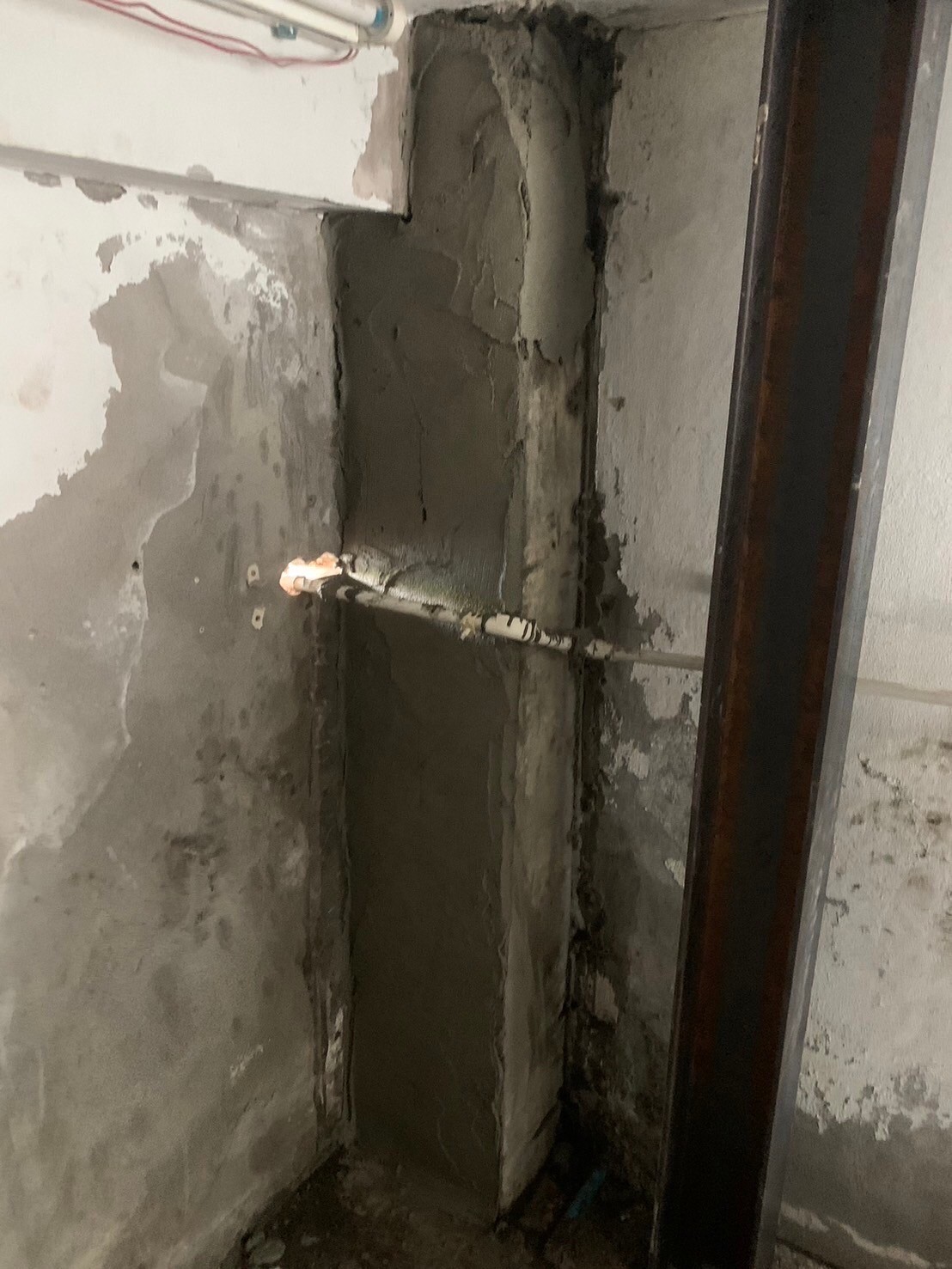 งานซ่อมโครงสร้างเสา หอพักพยาบาลบางระมาด รพ.ศิริราช