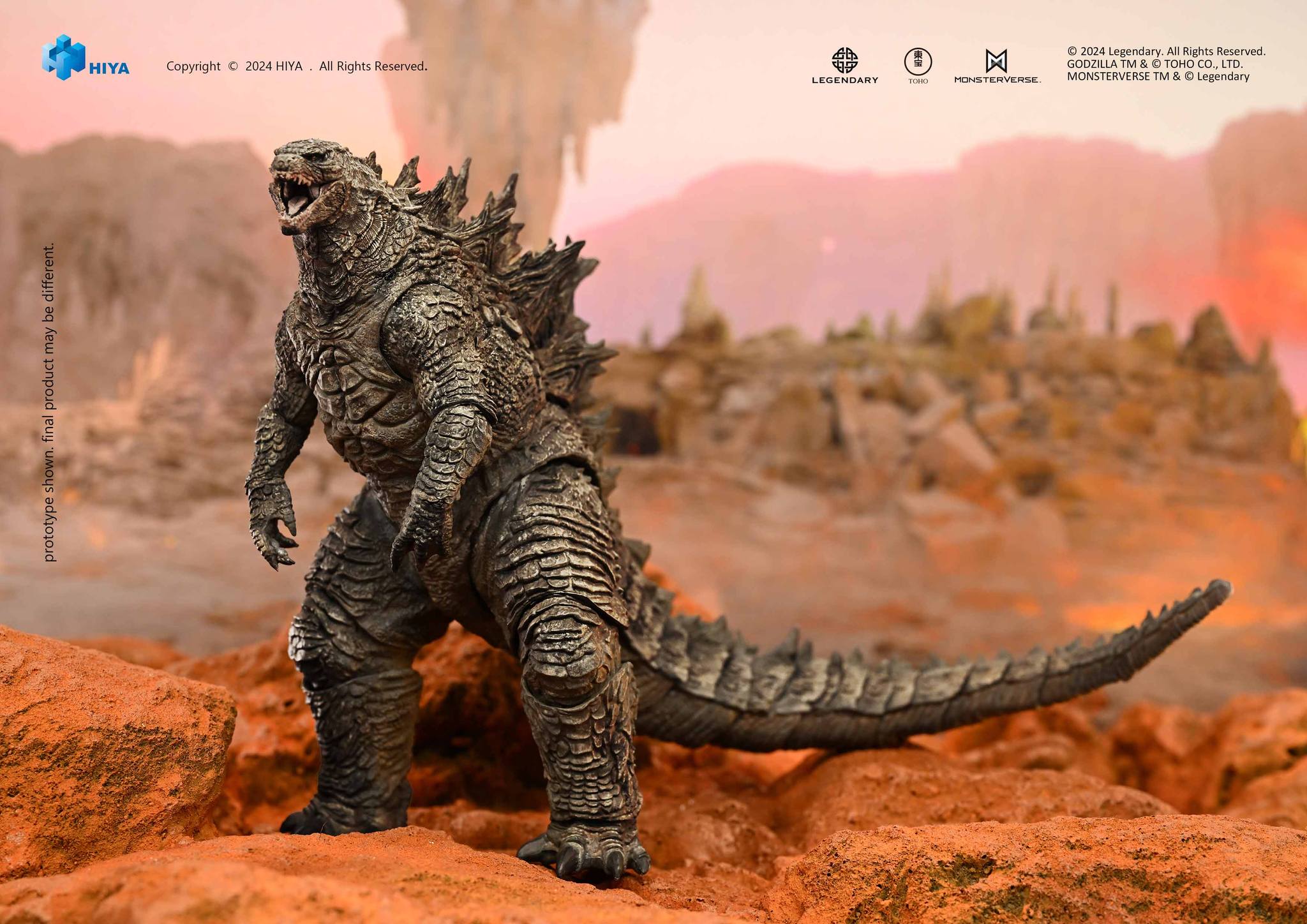 [สั่งจอง] Hiya Toys EBG0430 : Godzilla x Kong: The New Empire Godzilla Rre-evolved Ver. [Reissue]