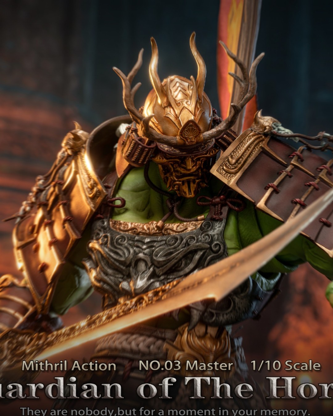 [สั่งจอง]Mithril Action Studio 1/10 : Guardian of Horde Master Sword Orc (8")