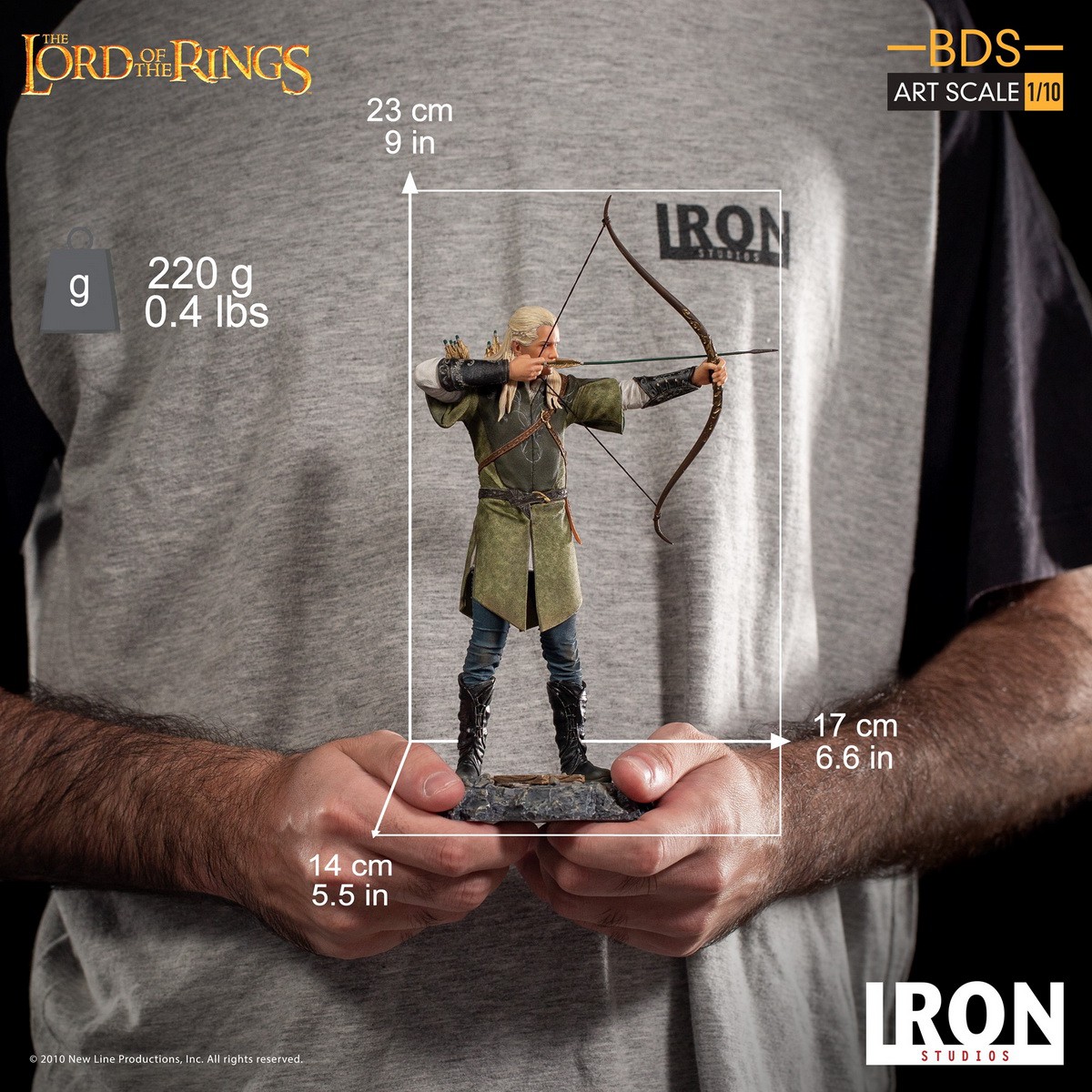 [สั่งจอง]Iron Studios Deluxe BDS Art Scale 1/10 - Lord of the Rings : Legolas
