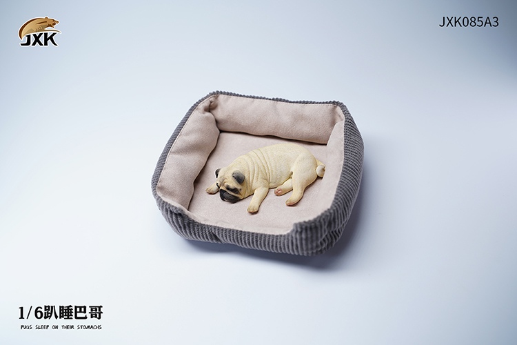 [สั่งจอง] JXK JXK085 1/6 : Pugs Sleep On Their Stomach