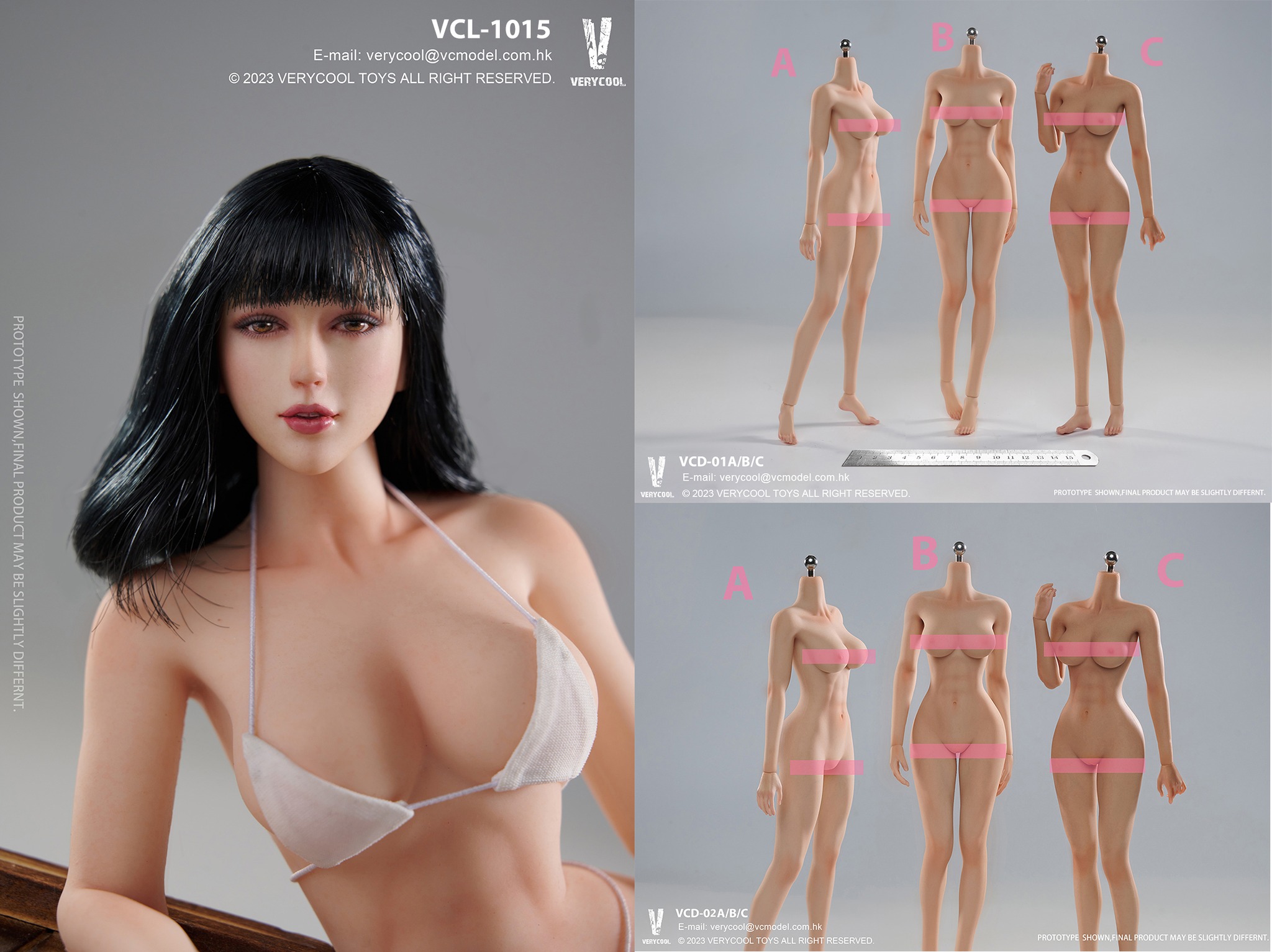 [สั่งจอง]VERYCOOL 1/6 : Seamless Female body