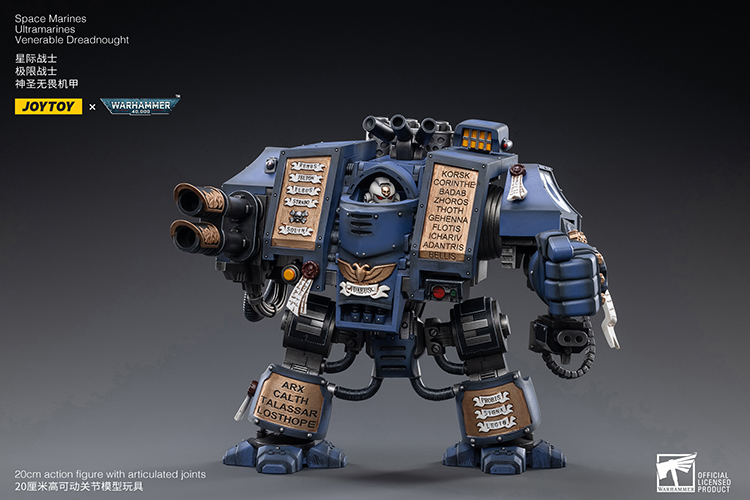 [พร้อมส่ง] Joy Toy 1/18 : Reissue - JT2467 : Space Marines Ultramarines Venerable Dreadnought