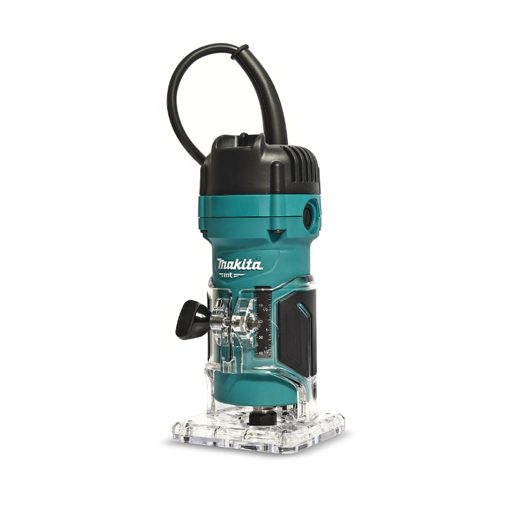 MAKITA เครื่องแกะลายไม้ ขนาด 1/4 นิ้ว (6 มม.) กำลังไฟ 530 วัตต์ รุ่น M3700B ความเร็วรอบ 35,000 รอบ/นาที (มากีต้า : MT-Series)