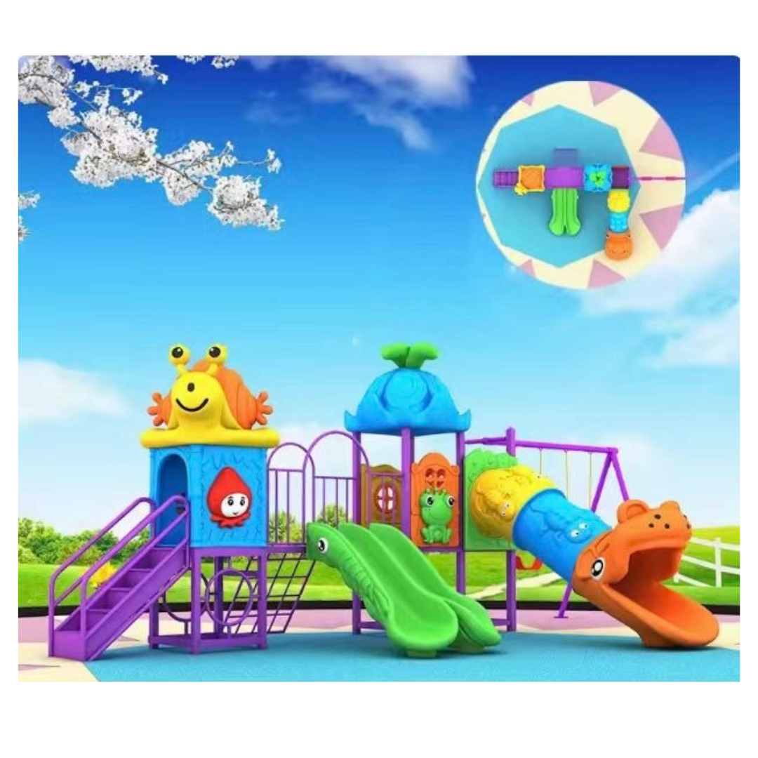 เครื่องเล่นสนามกลางแจ้ง ในร่ม, ชุดหอยทากและเพื่อนสไลด์เดอร์ ,ครุภัณฑ์สนามเด็กเล่น,งบ.สพฐ,โครงการโรงเรียนประชารัฐ, playground,สไลเดอร์,ของเล่นเสริมพัฒนาการ,เครื่องเล่นสนาม, สนามเด็กเล่น