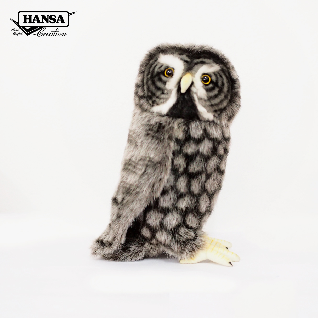 7990 Great Gray Owl 31cm.H
