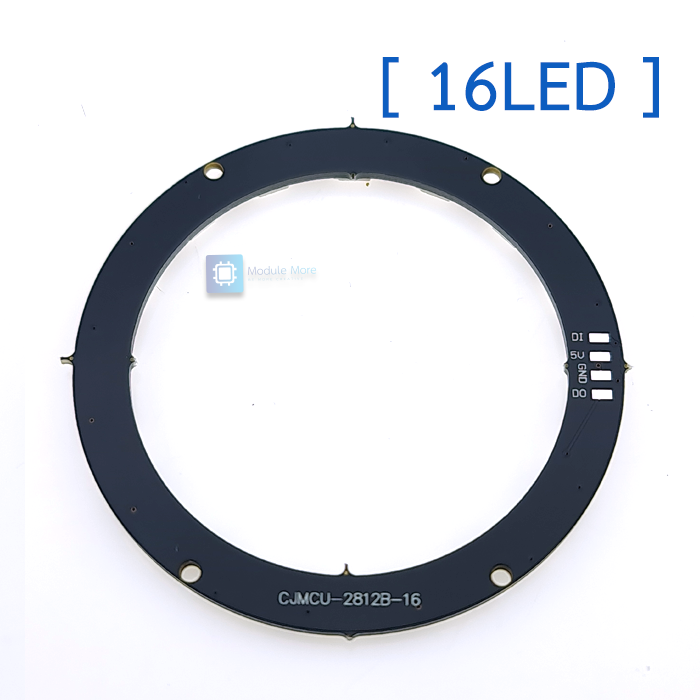 NeoPixel Ring 5V WS2812 5050 RGB LED built-in full-color drive lights [1bit/3bit/7bit/8bit/12bit/16bit/24bit/32bit]