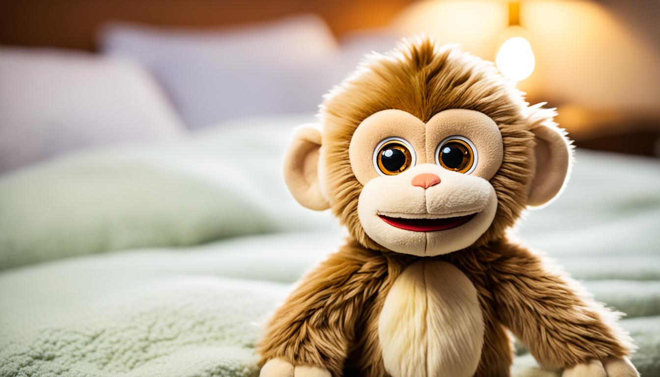 cuddly primate plush