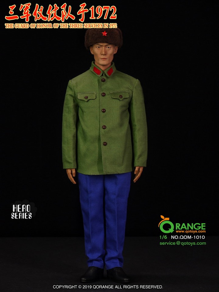 [สั่งจอง]QORANGE QOTOYS 1/6 The Guard of Honor of The Three Services in 1972 NO.QOM-1010