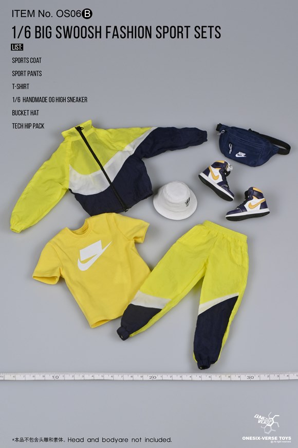 [สั่งจอง]Onesix Verse OS06 1/6 : Big Swoosh Fashion Sport sets