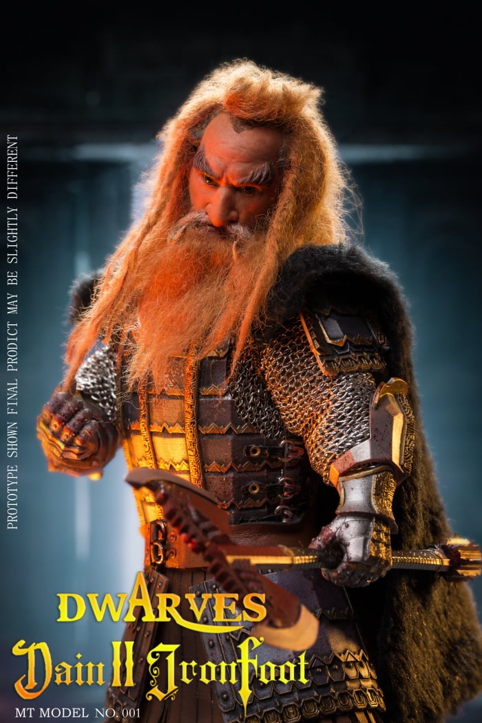 [สั่งจอง]MT MODEL MT001 1/6 dwarf Dane II iron footed moving figure