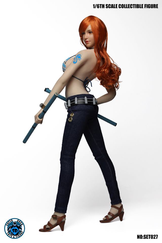 [สั่งจอง]SUPER DUCK SET027 1/6 Cosplay Sexy seaman headsculpt dress set