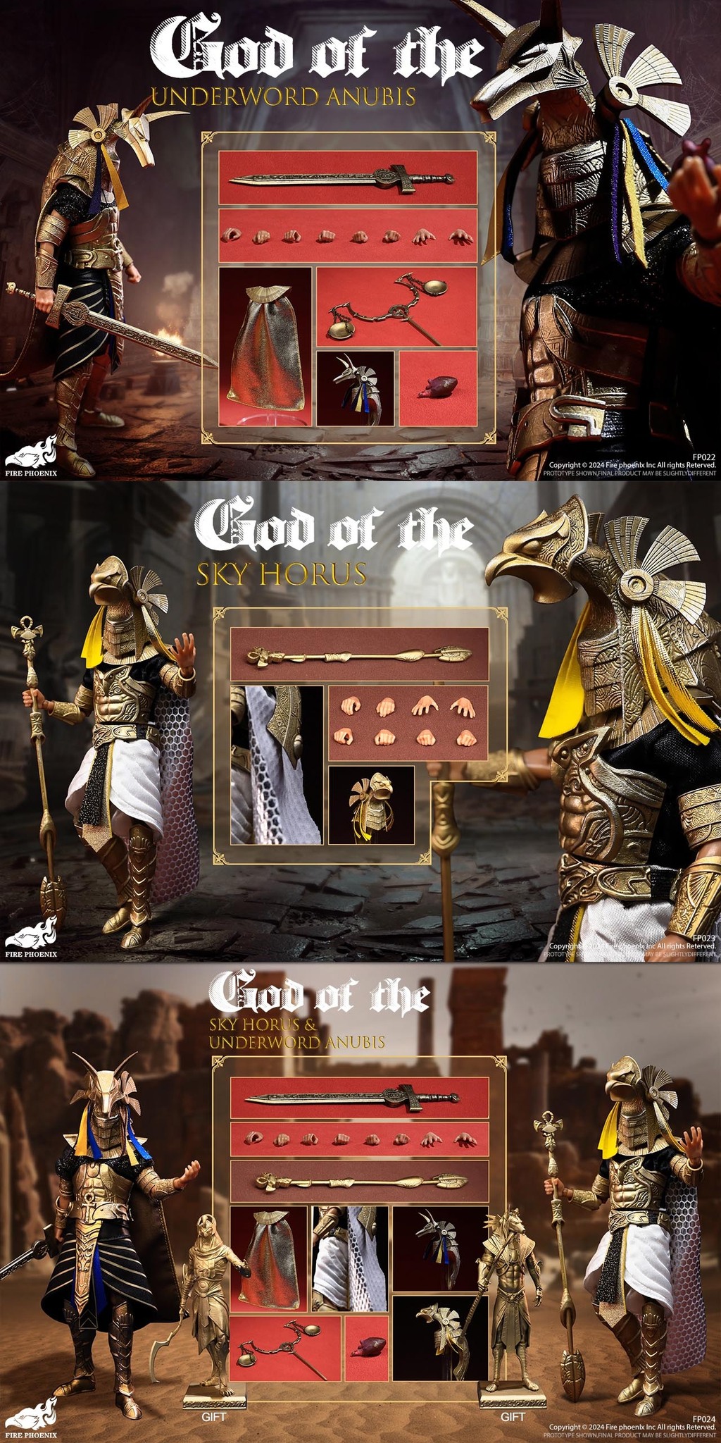 [สั่งจอง] FIRE PHOENIX 1/12 : DIECAST ALLOY THE PROTECTER OF UNDERWORLD