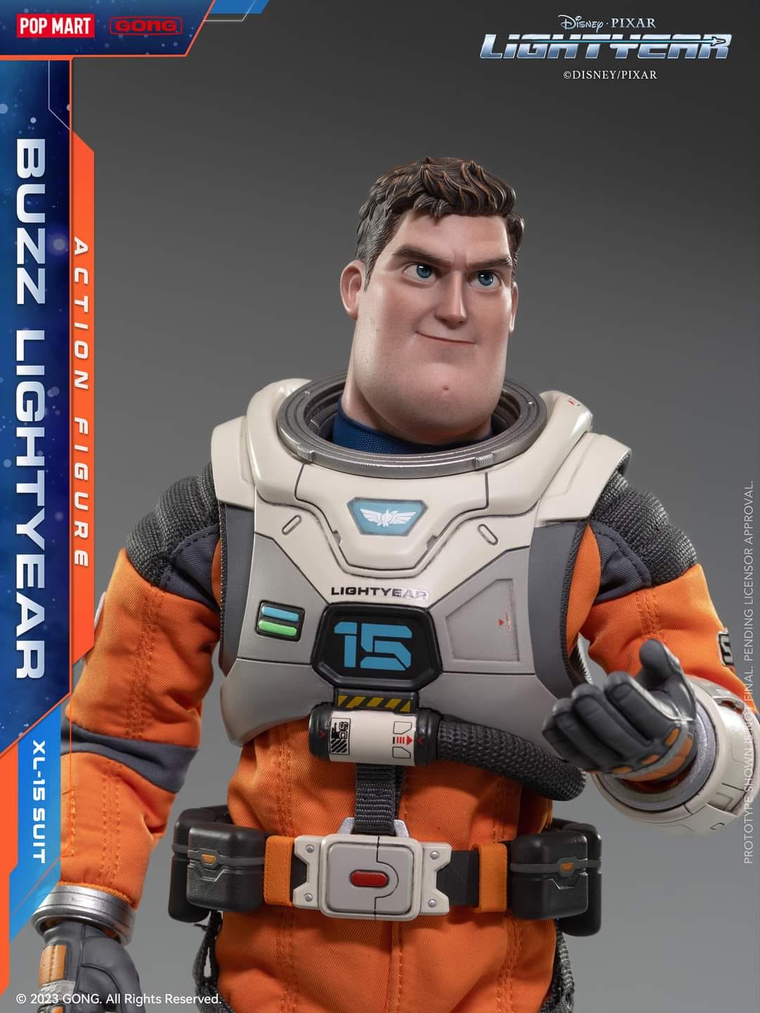 [สั่งจอง]POP MART Gong Studio : Buzz Lightyear XL-15 Suit version (22.5 Cm)