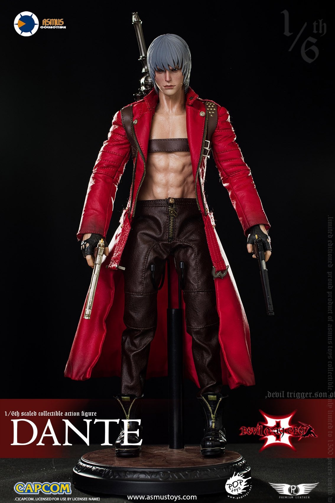 [พร้อมส่ง] Asmus Toys 1/6 :Asmus Toys 1/6 : THE DEVIL MAY CRY SERIES : DANTE (DMC III) DMC300V2LUX - Luxury Edition