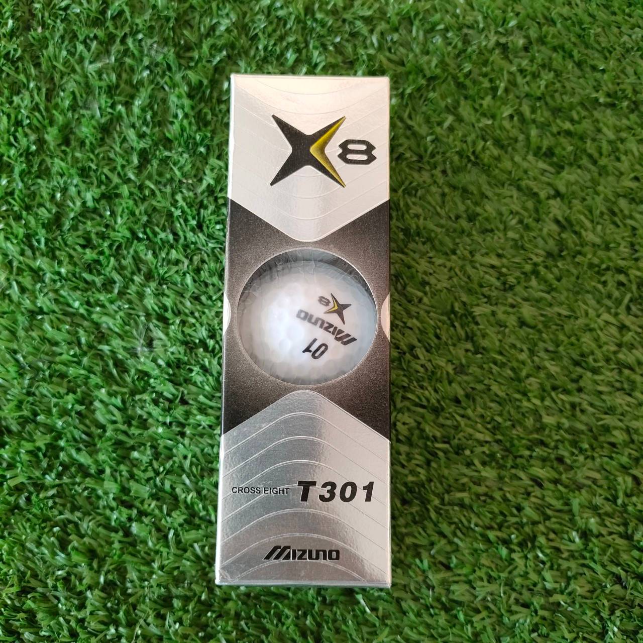 ลูกกอล์ฟ MIZUNO X8 T301 1 กล่อง มี 3 ลูก