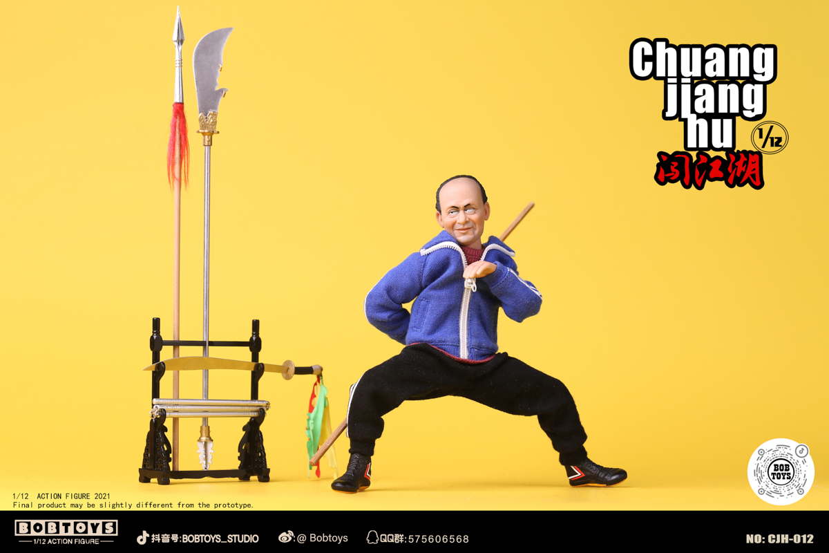 [สั่งจอง]BOBTOYS CJH-012 1/12 : CHUANG JIANGHU Series Bald Stenson