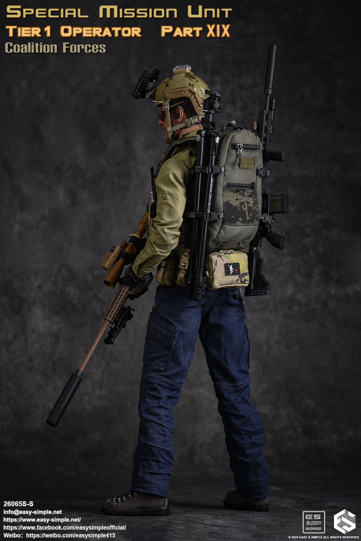 [สั่งจอง]Easy&Simple 1/6 : SMU Tier1 Operator Part XIX Coalition Forces