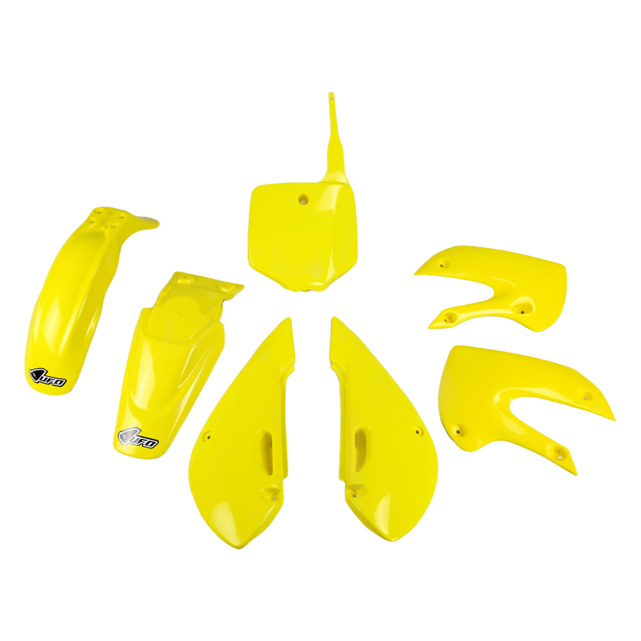 ชุดพลาสติก UFO Plast Complete body kit KLX110 01-09 - Yellow