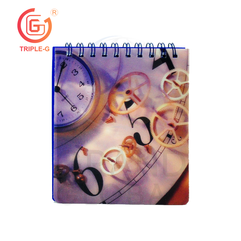 Triple-G สมุดโน๊ต 3 มิติ ลายนาฬิกา