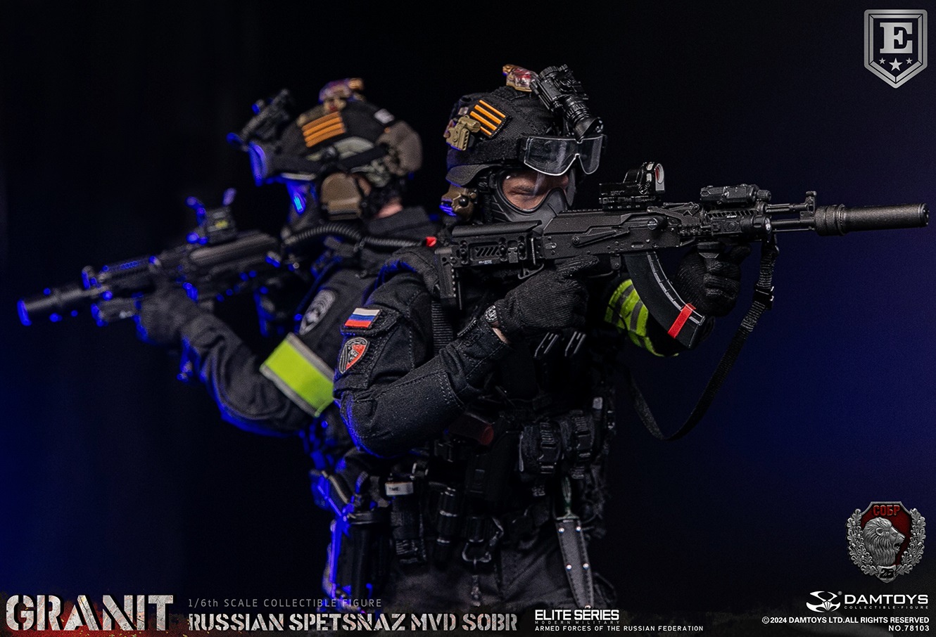 [พร้อมส่ง]DAMTOYS : 1/6 RUSSIAN SPETSNAZ MVD SOBR GRANIT- 78103S : SPECIAL EDITION